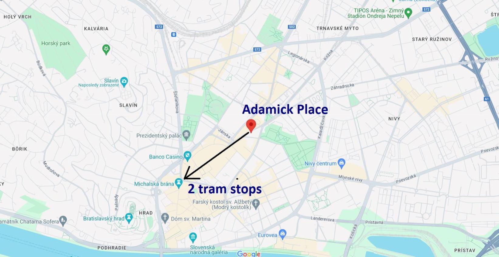 Adamick Place In City Centre With Free Parking Appartement Bratislava Buitenkant foto